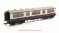 39-870A Bachmann LNWR 50ft Arc Roof Corridor Third Coach number 2374 - LNWR Dark Claret & White